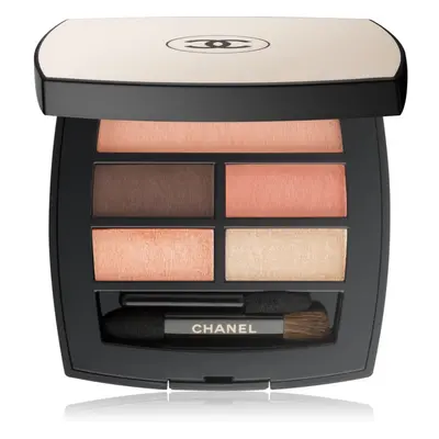 Chanel Les Beiges Eyeshadow Palette szemhéjfesték paletta árnyalat Warm 4.5 g