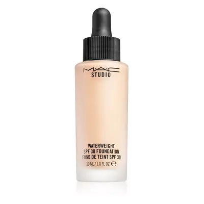 MAC Cosmetics Studio Waterweight SPF 30 Foundation könnyű hidratáló alapozó SPF 30 árnyalat NC 2