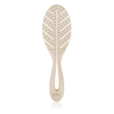 So Eco Biodegradable Detangling Leaf Brush komposztálható kefe nedves hajra 1 db