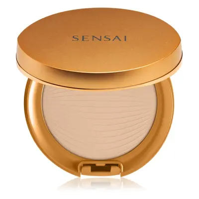 Sensai Silky Bronze Natural Veil Compact kompakt púderes alapozó az élénk és kisimított arcbőrér