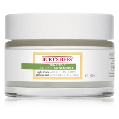 Burt’s Bees Sensitive hidratáló éjszakai krém az érzékeny arcbőrre 50 g