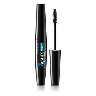 Catrice Lashes to Kill vízálló tömegnövelő szempillaspirál árnyalat 010 Black 10 ml