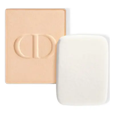 DIOR Dior Forever Natural Velvet Refill tartós kompakt alapozó utántöltő árnyalat 2W Warm 10 g