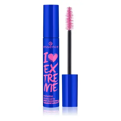 Essence I LOVE EXTREME vízálló és tömegnövelő szempillaspirál 12 ml