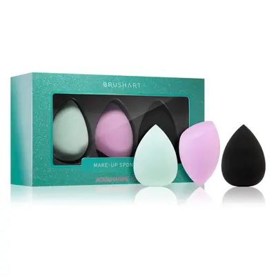 BrushArt Make-up Sponge Set sminkszivacs AQUAMARINE GREEN