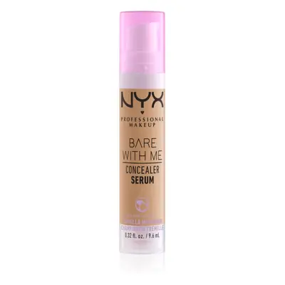 NYX Professional Makeup Bare With Me Concealer Serum hidratáló korrektor 2 az 1-ben árnyalat 07 