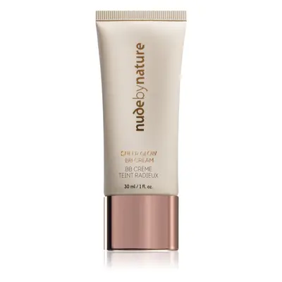 Nude by Nature Sheer Glow BB Cream világosító BB krém árnyalat 02 Soft Sand 30 ml