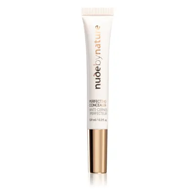 Nude by Nature Perfecting folyékony fedő korrektor árnyalat 02 Porcelain Beige 5,9 ml