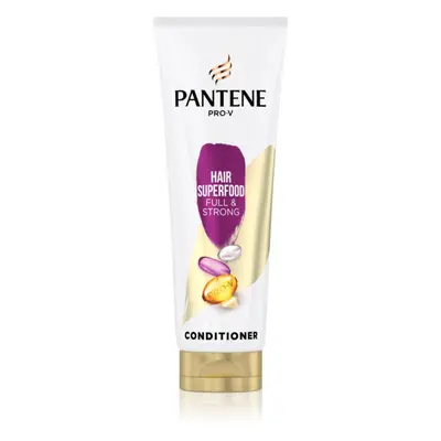 Pantene Hair Superfood Full & Strong kondicionáló táplált és fényes hatásért 200 ml