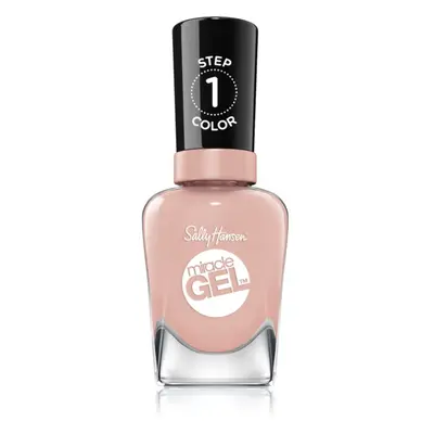 Sally Hansen Miracle Gel™ géles körömlakk UV/LED lámpa használata nélkül árnyalat 363 Peaches & 