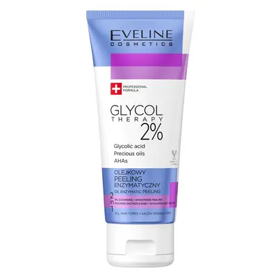 Eveline Cosmetics Glycol Therapy enzimatikus peeling A.H.A.-val (Alpha Hydroxy Acids) értékes ol