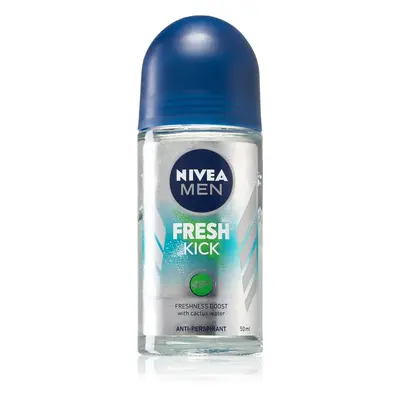 Nivea Men Fresh Kick golyós dezodor roll-on uraknak 50 ml