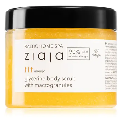 Ziaja Baltic Home Spa Fit Mango durvaszemcsés peeling glicerinnel 300 ml