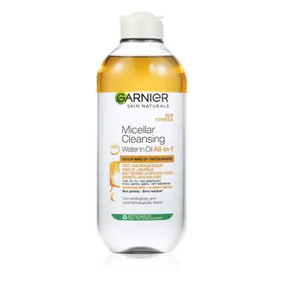 Garnier Skin Naturals kétfázisú micellás víz tartós smink eltávolítására 400 ml