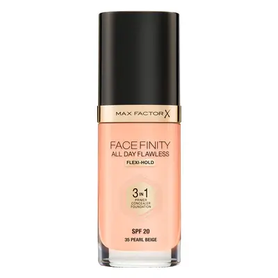 Max Factor Facefinity All Day Flawless tartós alapozó SPF 20 árnyalat 35 Pearl Beige 30 ml