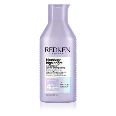 Redken Blondage High Bright élénkítő kondicionáló szőke hajra 300 ml