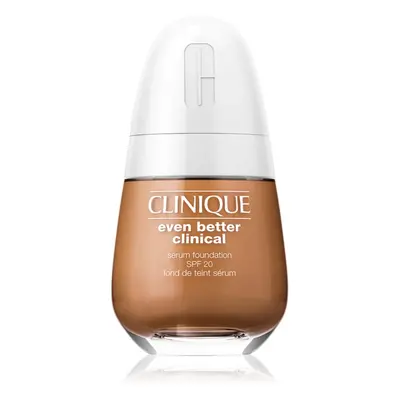 Clinique Even Better Clinical Serum Foundation SPF 20 ápoló alapozó SPF 20 árnyalat WN 9 Deep Ne