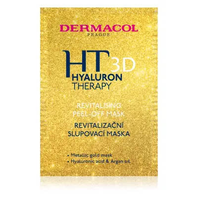 Dermacol Hyaluron Therapy 3D revitalizáló lehúzható arcmaszk hialuronsavval 15 ml