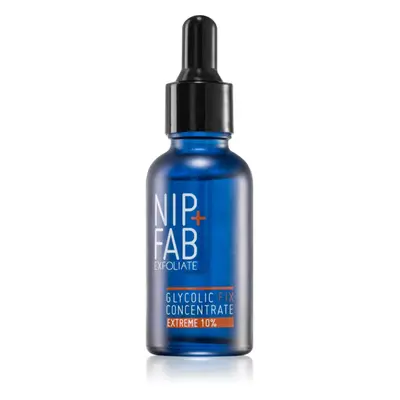 NIP+FAB Glycolic Fix 10% koncentrált szérum éjszakára 30 ml