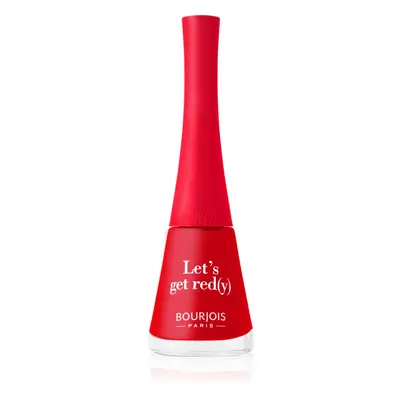 Bourjois 1 Seconde gyorsan száradó körömlakk árnyalat 009 Let's Get Red(y) 9 ml