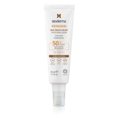 Sesderma Repaskin Silk Touch színező védő krém SPF 50 50 ml