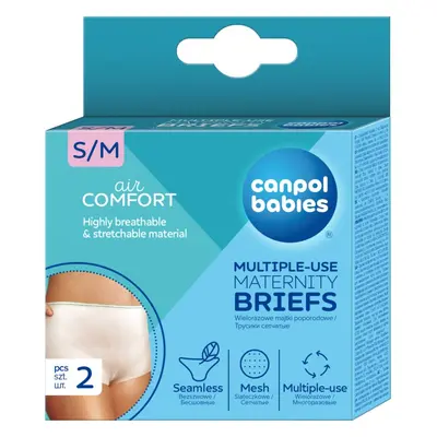 Canpol babies Maternity Briefs szülés utáni alsóneműk méret S/M 2 db