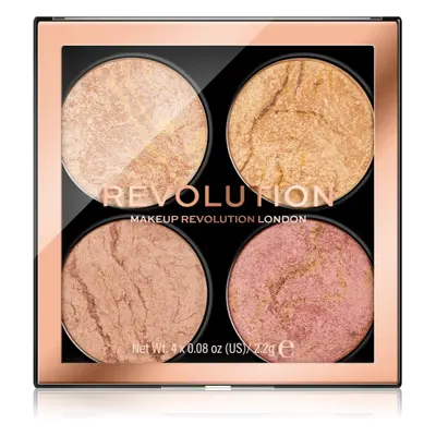 Makeup Revolution Cheek Kit paletta arcra árnyalat Fresh Perspective 4 x 2.2 g