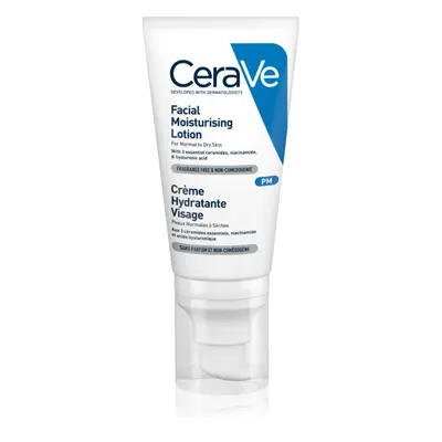 CeraVe Moisturizers hidratáló ápolás normál és száraz bőrre 52 ml