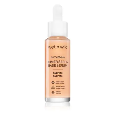 Wet n Wild Prime Focus bőrvilágosító alapozó szérum hidratáló hatással 30 ml