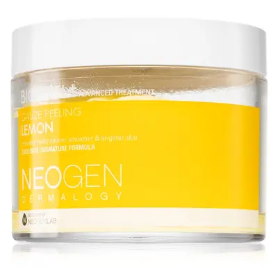 Neogen Dermalogy Bio-Peel+ Gauze Peeling Lemon arctisztító peeling párnácskát az élénk és kisimí