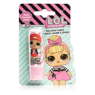 L.O.L. Surprise Lip Balm Strawberry ajakbalzsam eper ízzel 4 g