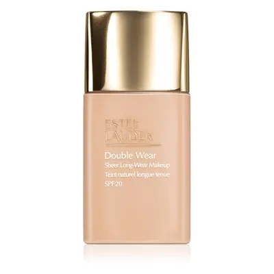 Estée Lauder Double Wear Sheer Long-Wear Makeup SPF 20 könnyű mattító alapozó SPF 20 árnyalat 2N