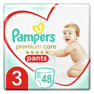 Pampers Premium Care Pants Midi Size 3 nadrágpelenkák 6-11kg 48 db