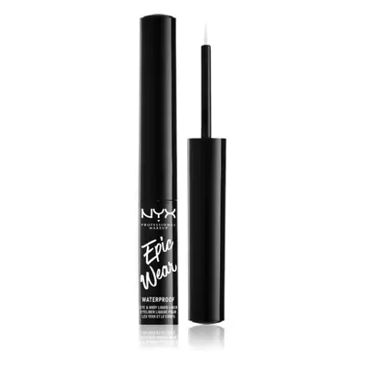 NYX Professional Makeup Epic Wear Liquid Liner szemceruza árnyalat 04 White 3.5 ml