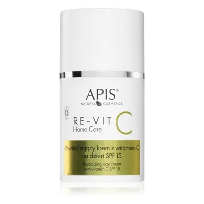 Apis Natural Cosmetics Re-Vit C Home Care könnyű hidratáló krém SPF 15 50 ml