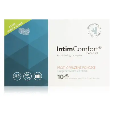 Intim Comfort Anti-intertrigo complex extra finom nedves törlőkendő tisztításra a bőr irritációj