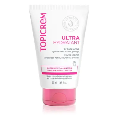 Topicrem UH BODY Ultra-Moisturizing Hand Cream hidratáló krém a száraz és repedezett kézre 50 ml