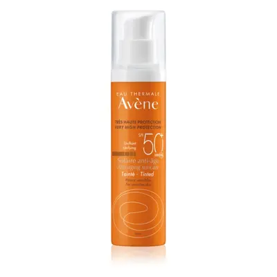 Avène Sun Anti-Aging Suncare Tinted védő tonizáló krém arcra SPF 50+ 50 ml