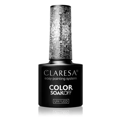 Claresa SoakOff UV/LED Color Winter Wonderland géles körömlakk árnyalat 10 5 g