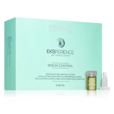 Revlon Professional Eksperience Sebum Control kúra zsíros hajra és fejbőrre 12x7 ml