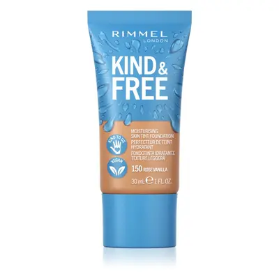 Rimmel Kind & Free könnyű hidratáló alapozó árnyalat 150 Rose Vanilla 30 ml