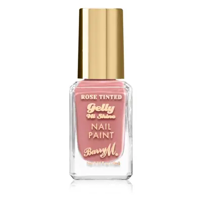 Barry M Gelly Hi Shine Rose Tinted körömlakk árnyalat Crushed 10 ml