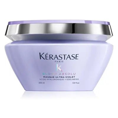 Kérastase Blond Absolu Masque Ultra-Violet mélyápolás szőkített, melírozott, hideg szőke hajra 2