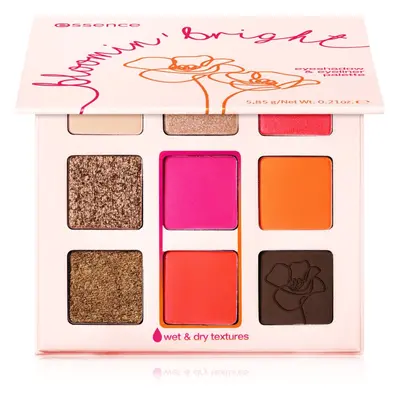 Essence Bloomin' Bright szemhéjfesték paletta 5,85 g