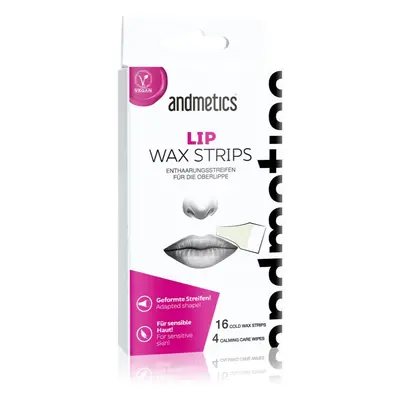 andmetics Wax Strips Lip bajuszgyanta 16 db