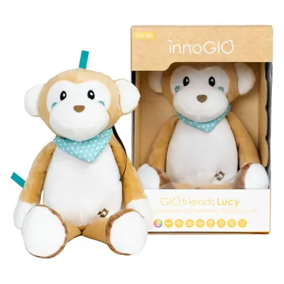 innoGIO GIOfriends Interactive Plush Toy alvóka dallammal Lucy 1 db