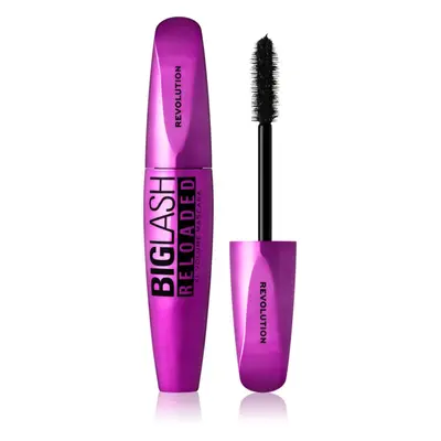 Makeup Revolution Big Lash Reloaded extra dúsító szempillaspirál árnyalat Black 8 ml