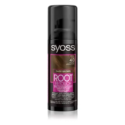 Syoss Root Retoucher tonizáló festék a lenőtt hajra spray -ben árnyalat Dark Brown 120 ml