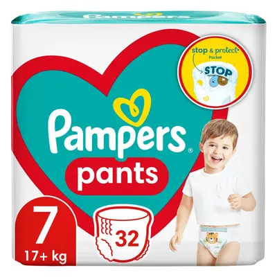 Pampers Pants Size 7 eldobható nadrágpelenkák 17+ kg 32 db