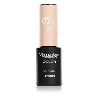 Pierre René Nails Hybrid gél körömlakk UV / LED-es lámpákhoz árnyalat No. 3 Melon 6 ml